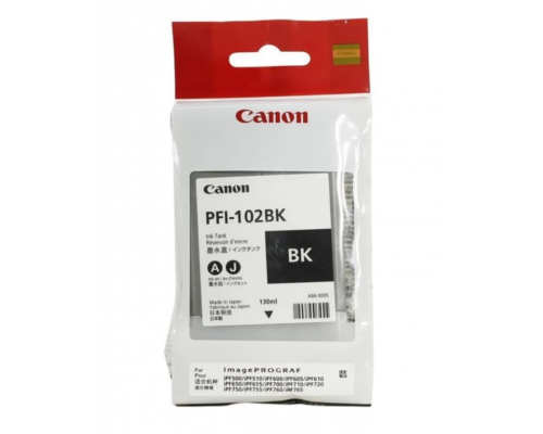 Картридж canon PFI-102BK черный