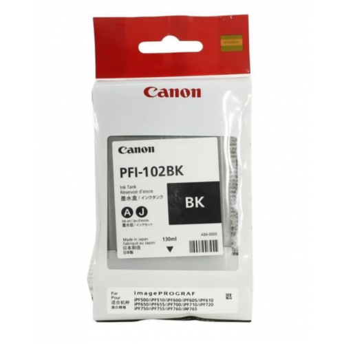 Картридж canon PFI-102BK черный