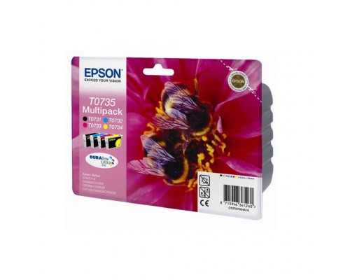 Набор картриджей для Epson C13T10554A10 Multi Pack T0735/T0735N