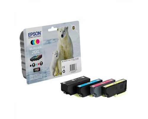  Набор картриджей Epson C13T26364010 T2636 multipack 26XL